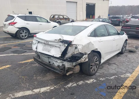 2017 Honda Civic Ex z USA, uszkodzony, nr VIN 19XFC2F87HE061942